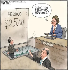 1099-K reporting threshold drops to 600 dollars cartoon 2024 2025 2026